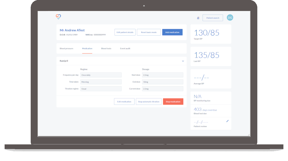 Blood Pressure Optimizer Product