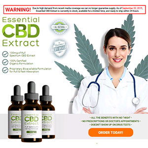 Essential CBD Extract Product