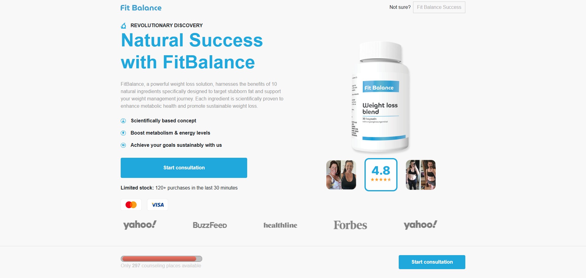 Fitbalance Weight Loss Blend Product