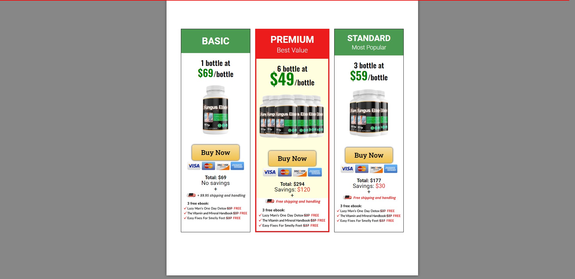 Fungus Elixir Product