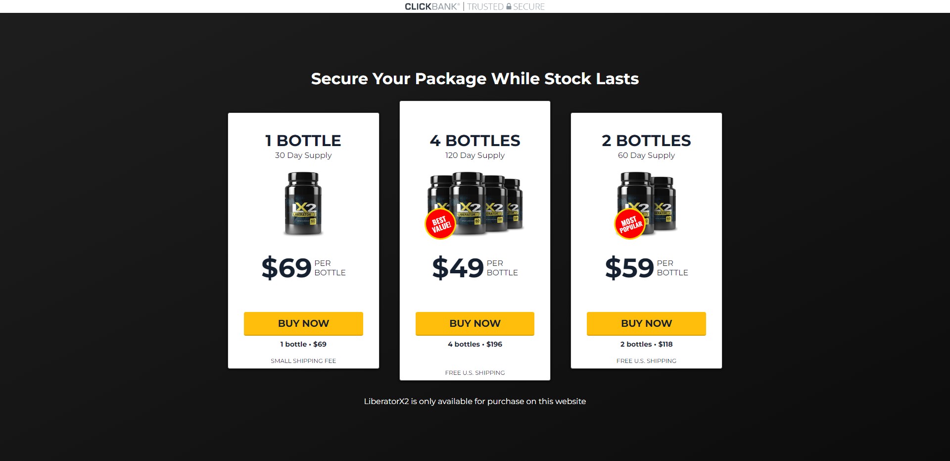Liberator X2 Product