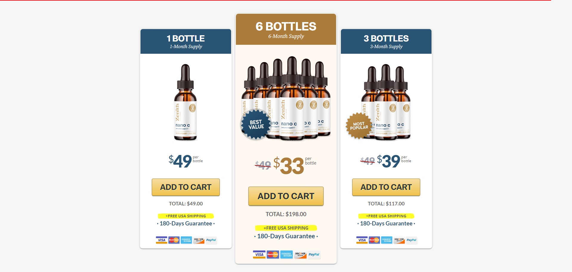Nano C High Absorption Vitamin C Booster Product