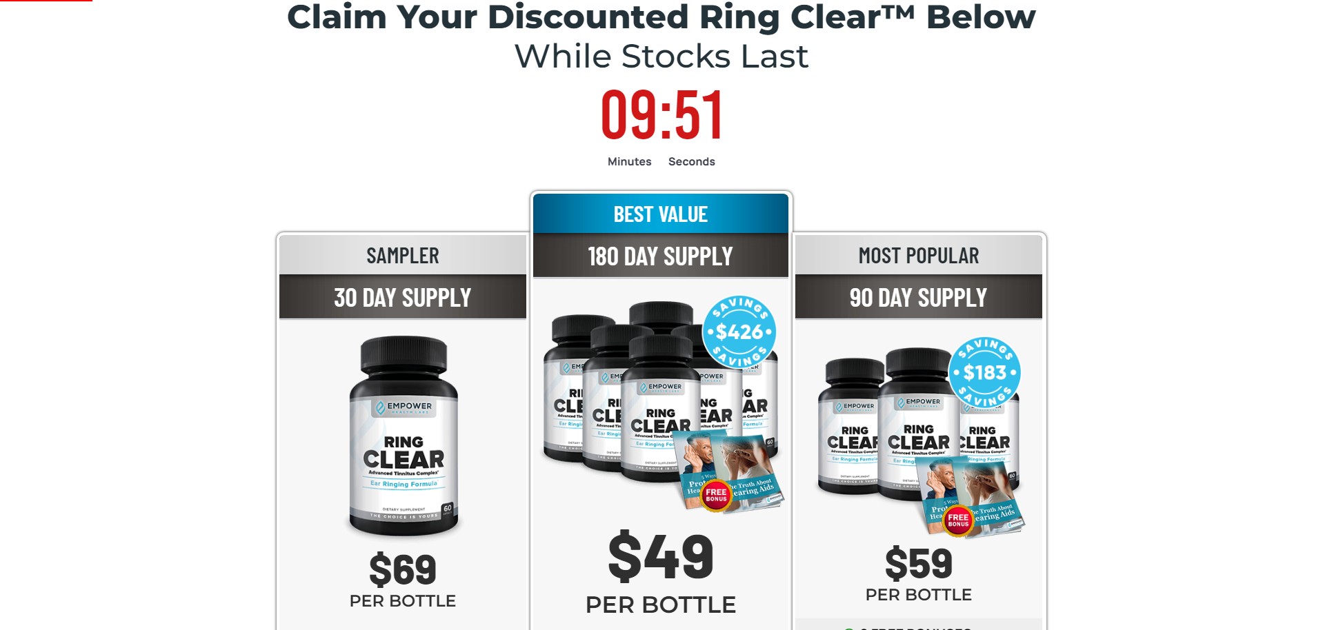Ring Clear Product