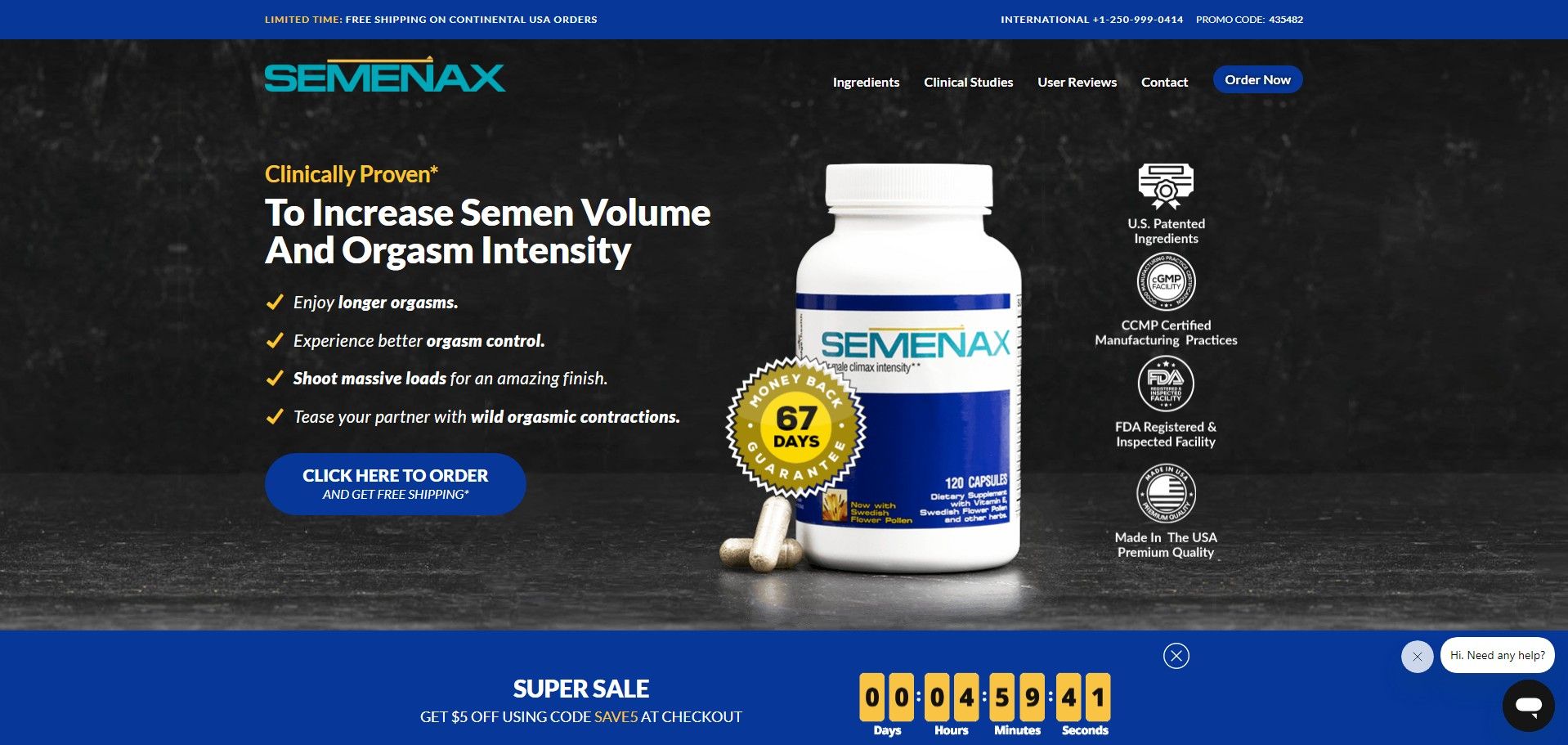 Semenax Product