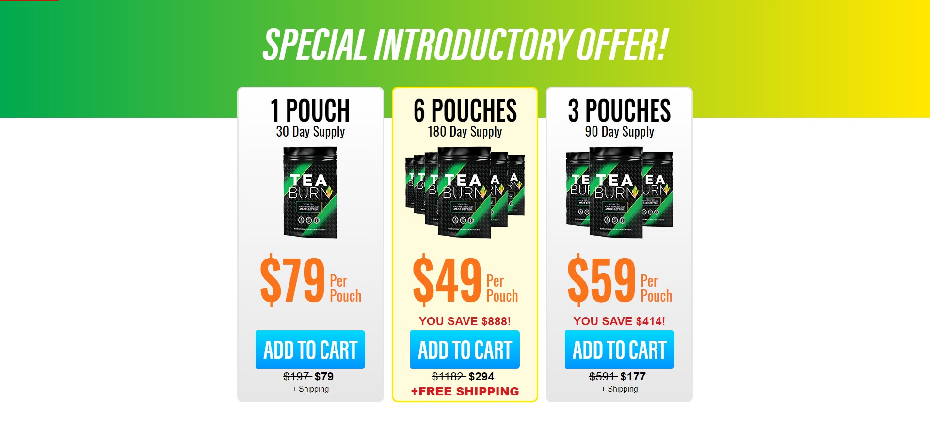 Tea Burn Product