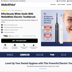 Wellawhite Electric Toothbrush